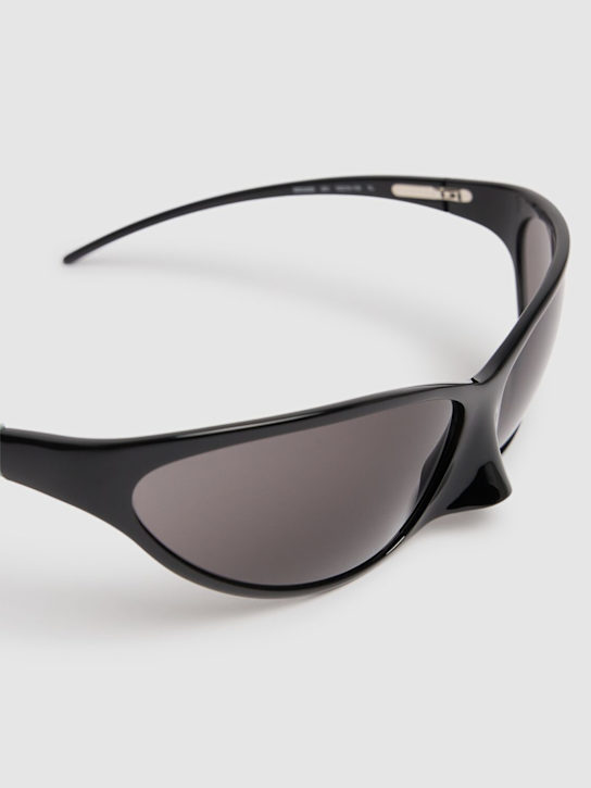 Balenciaga: BB0349S 4G metal sunglasses - Black - men_3 | Luisa Via Roma