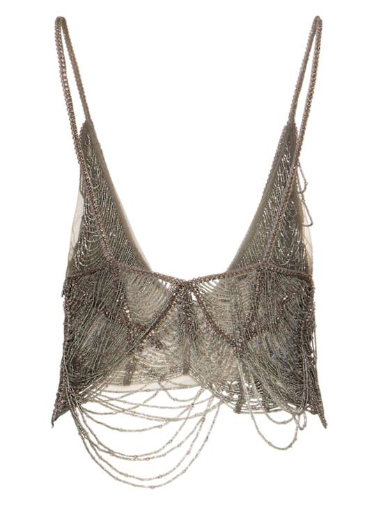 The Attico: Embellished top - women_3 | Luisa Via Roma