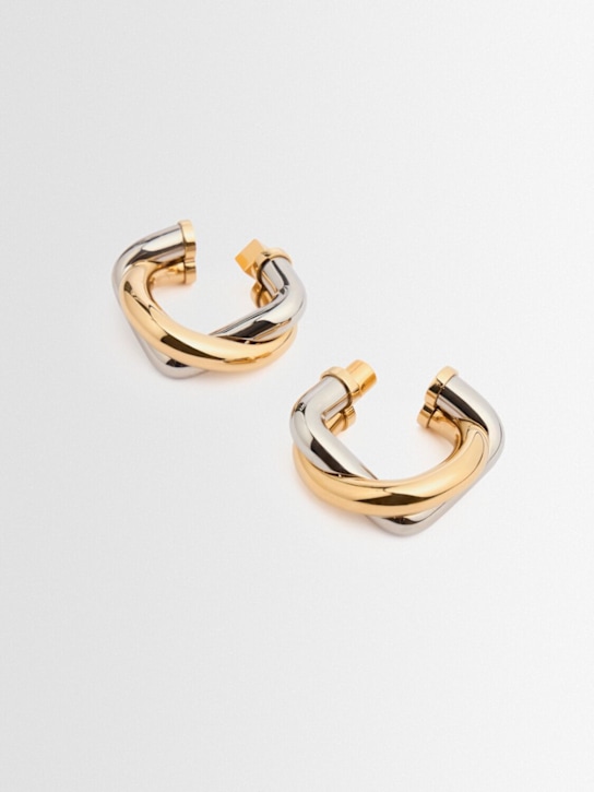 Jacquemus: Les Boucles Doppio earrings - women_1 | Luisa Via Roma