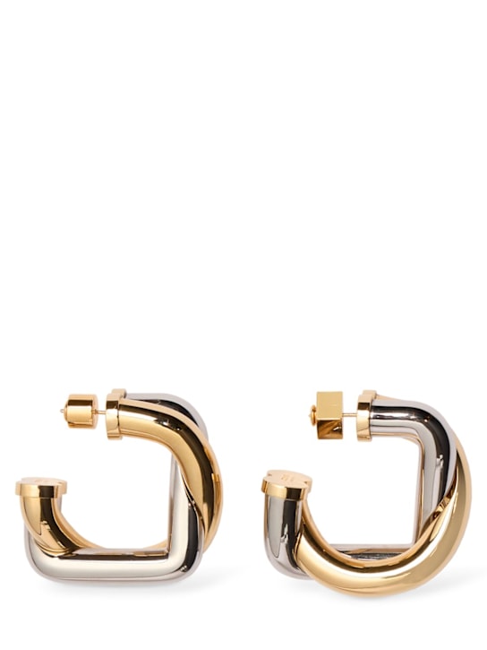 Jacquemus: Les Boucles Doppio earrings - women_0 | Luisa Via Roma