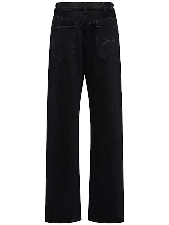 Jacquemus: Le de-Nimes Droit cotton denim jeans - men_1 | Luisa Via Roma