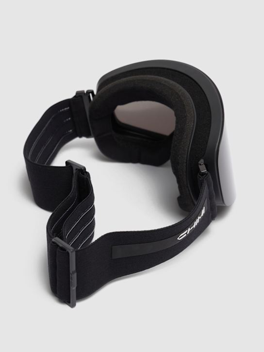 Chimi: 02 Black ski goggles - Black - men_3 | Luisa Via Roma