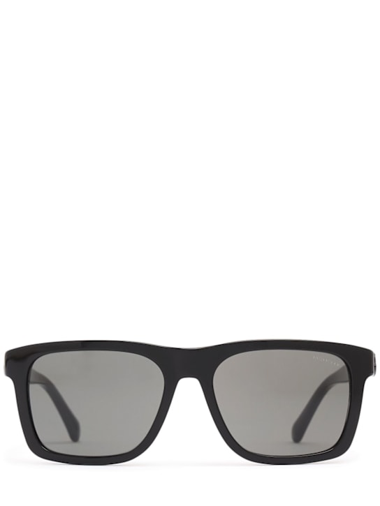 Moncler: Colada squared acetate sunglasses - men_0 | Luisa Via Roma