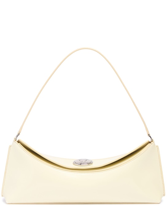 Jacquemus: Le Calisso leather shoulder bag - women_0 | Luisa Via Roma