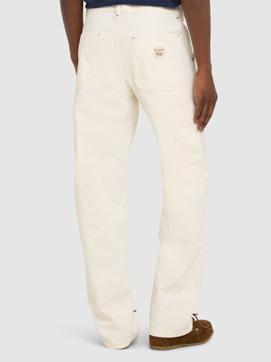 Roy Roger's: Natural Statement canvas pants - Natural - men_2 | Luisa Via Roma