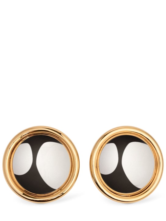 Jacquemus: Les Pendants Rond earrings - women_0 | Luisa Via Roma