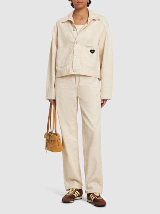 Carhartt WIP: Drewe jacket -  Rinsed Natural - women_1 | Luisa Via Roma