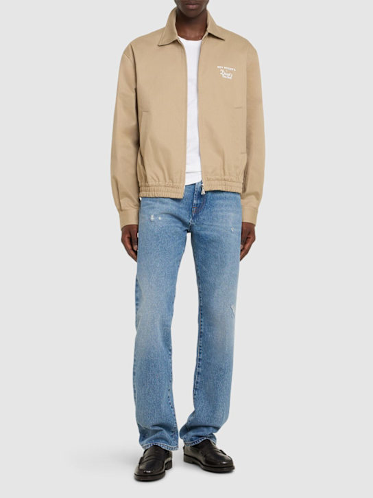 Roy Roger's: Driver dyed gabardine jacket - men_1 | Luisa Via Roma