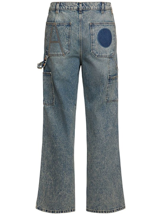Amish: Dan Sablon double-knee jeans - Denim - men_3 | Luisa Via Roma