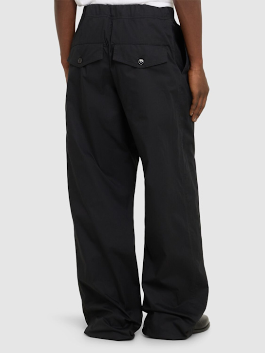 Dries Van Noten: Pannoch cargo pants - Black - men_2 | Luisa Via Roma