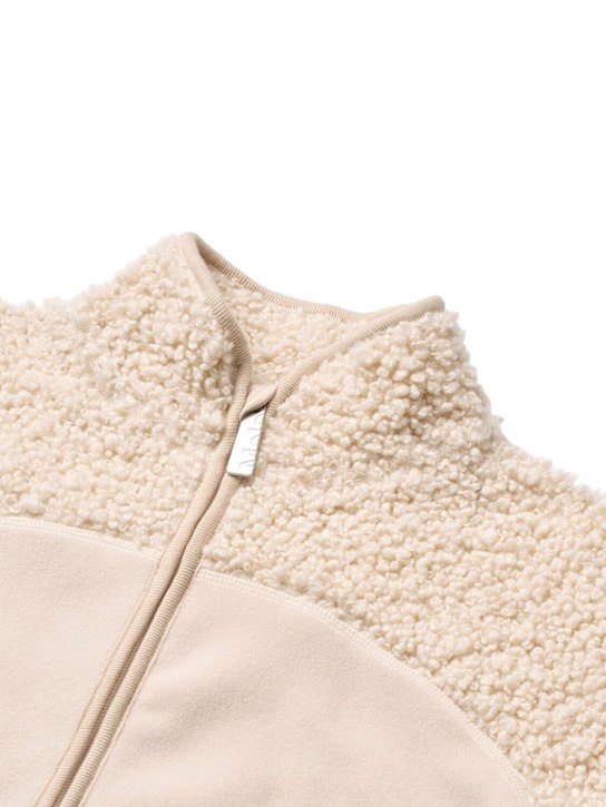 Molo: Recycled poly jacket - バニラ - kids-boys_1 | Luisa Via Roma