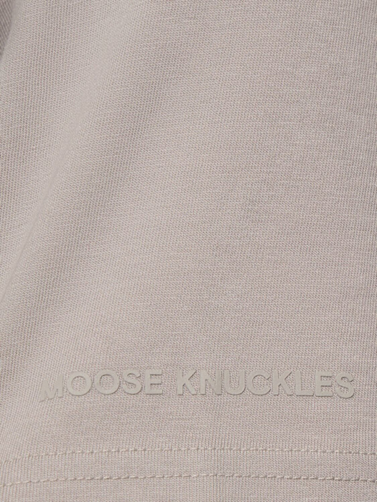 Moose Knuckles: Duluth t-shirt - Dusk - men_4 | Luisa Via Roma
