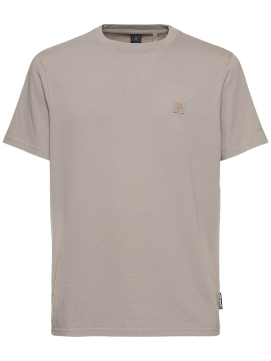 Moose Knuckles: Duluth t-shirt - Dusk - men_0 | Luisa Via Roma