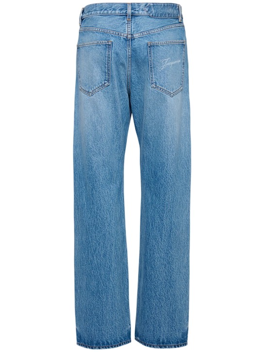 Jacquemus: Le de-Nimes Droit cotton denim jeans - men_1 | Luisa Via Roma
