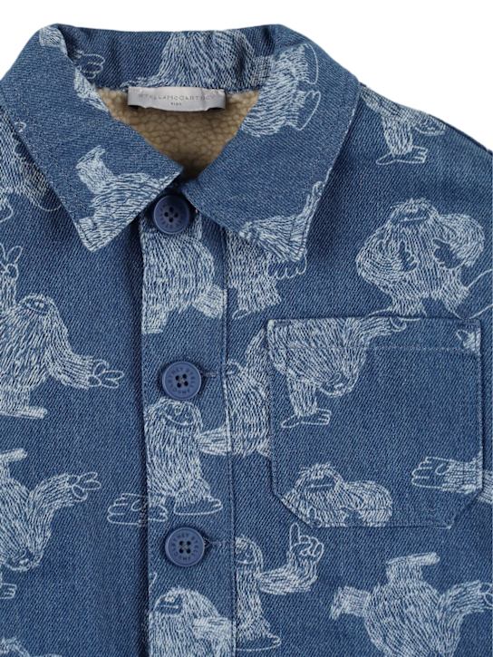 Stella McCartney Kids: Printed cotton jacket - kids-boys_1 | Luisa Via Roma