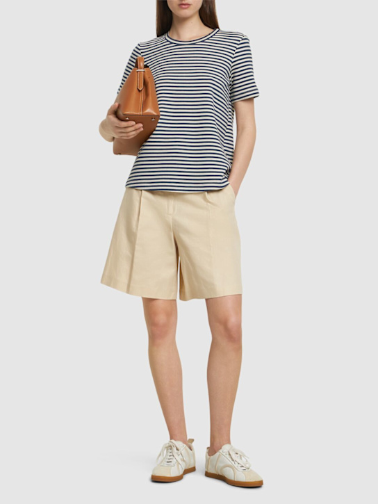 'S Max Mara: T-shirt Nancy in jersey scuba - women_1 | Luisa Via Roma