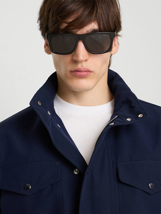 Moncler: Colada squared acetate sunglasses - men_1 | Luisa Via Roma