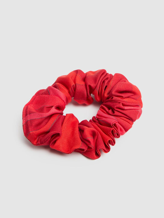 Pucci: Diadema de jersey de viscosa estampado - Rojo - kids-girls_1 | Luisa Via Roma