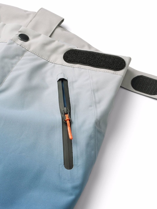 Molo: Printed recycled poly blend ski pants - ブルー - kids-girls_1 | Luisa Via Roma