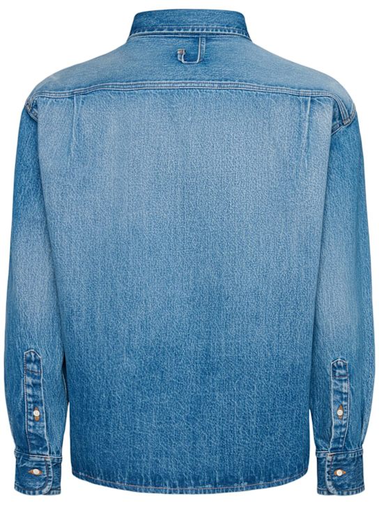 Jacquemus: La Chemise de-Nimes Simon shirt jacket - men_1 | Luisa Via Roma