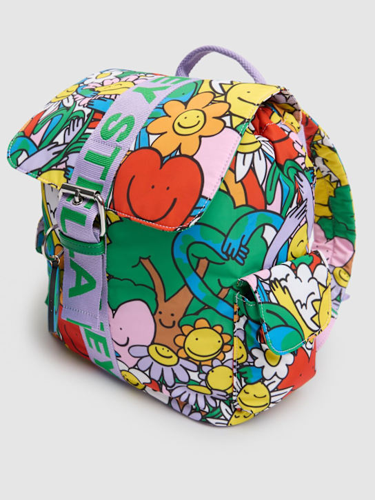Stella McCartney Kids: Printed poly backpack - kids-girls_1 | Luisa Via Roma