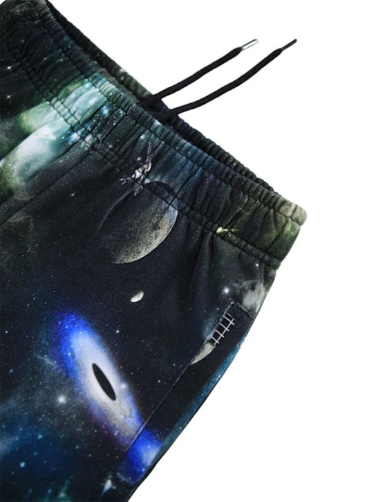 Molo: Printed organic cotton sweatpants - kids-boys_1 | Luisa Via Roma