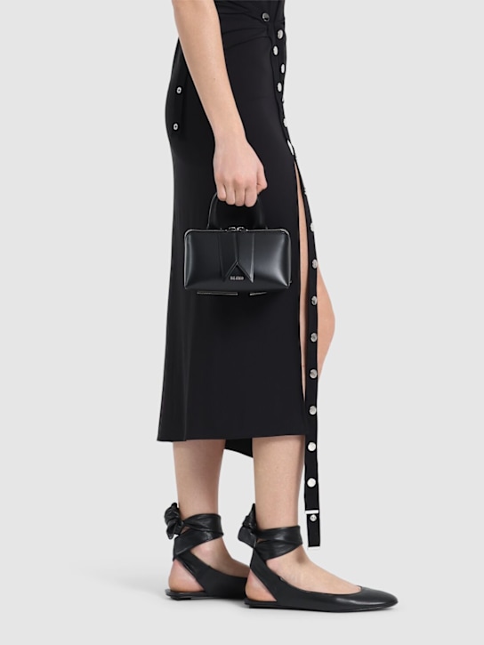 The Attico: 10mm Cloe ballerina flats - Black - women_1 | Luisa Via Roma