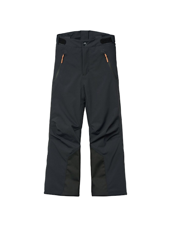 Molo: Recycled poly blend ski pants - ブラック - kids-girls_0 | Luisa Via Roma