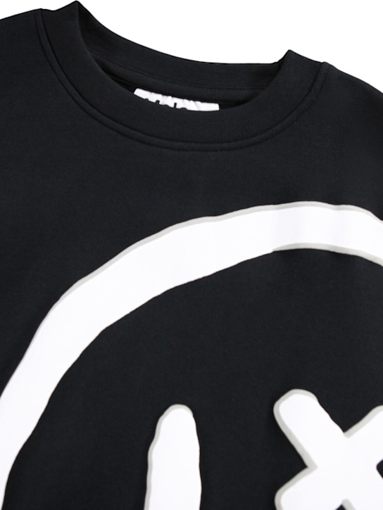 Molo: Printed cotton blend sweatshirt - kids-boys_1 | Luisa Via Roma