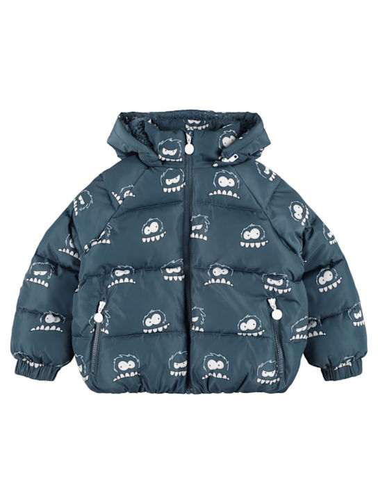 Stella McCartney Kids: 프린티드 폴리 푸퍼 재킷 - kids-boys_0 | Luisa Via Roma
