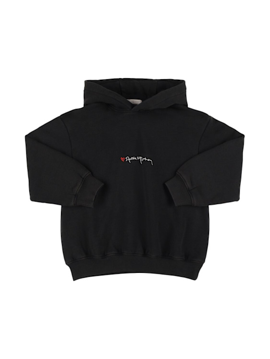 Stella McCartney Kids: Embroidered cotton sweatshirt - kids-girls_0 | Luisa Via Roma
