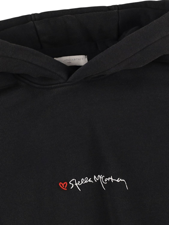 Stella McCartney Kids: Embroidered cotton sweatshirt - kids-girls_1 | Luisa Via Roma