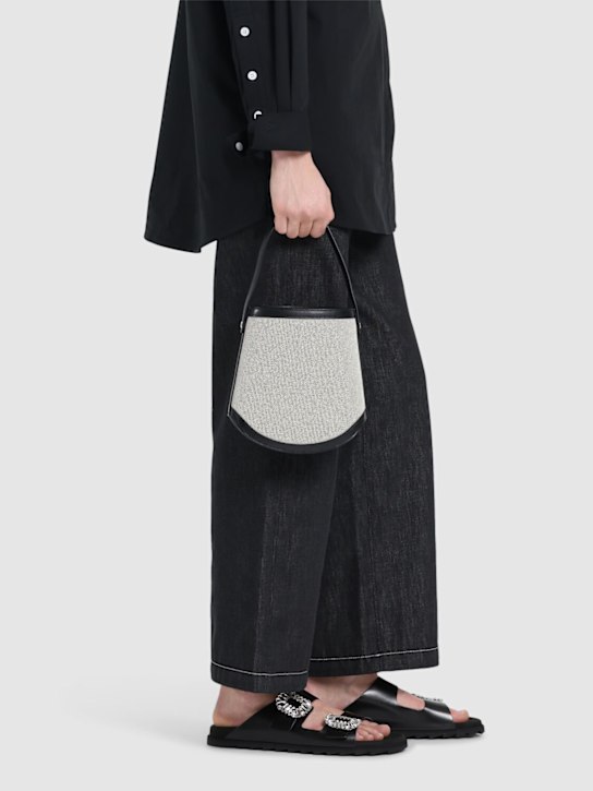 Roger Vivier: 20mm Slidy Viv leather sandals - women_1 | Luisa Via Roma