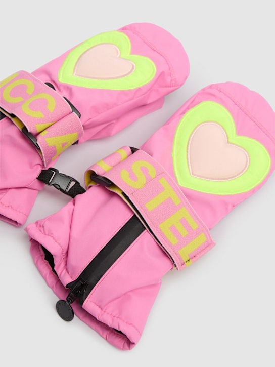 Stella McCartney Kids: Printed poly ski gloves - kids-girls_1 | Luisa Via Roma