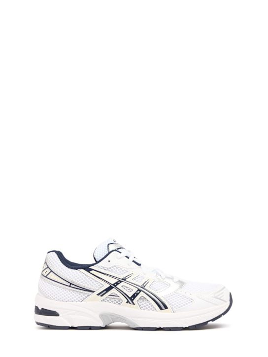 Asics: Sneakers GEL-1130 GS con lacci - Bianco/Blu - kids-boys_0 | Luisa Via Roma
