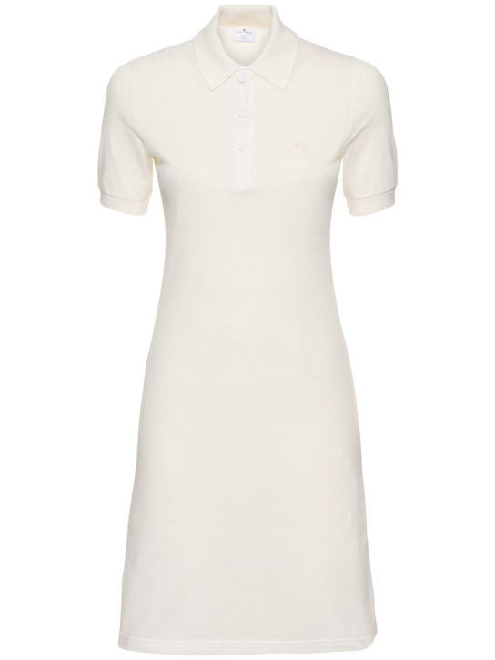 Courrèges: Polo piqué dress - women_0 | Luisa Via Roma