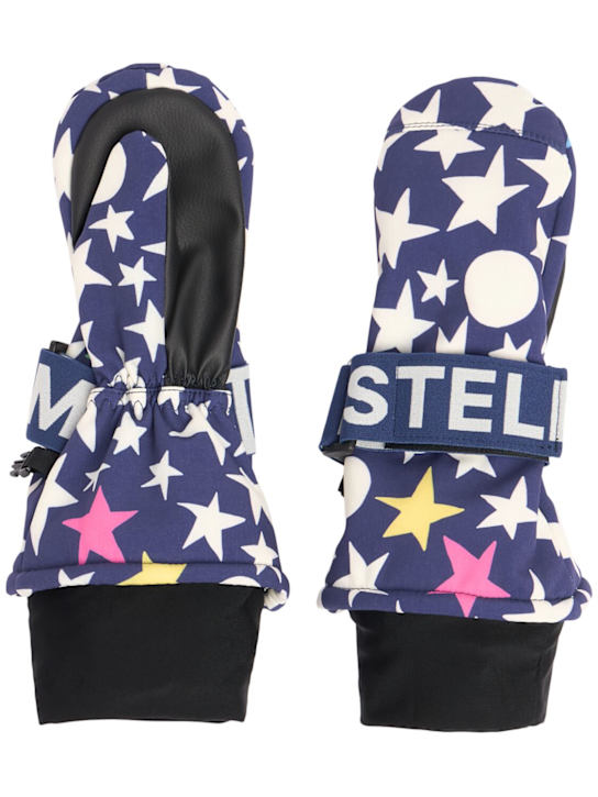 Stella McCartney Kids: Skihandschuhe aus Poly mit Druck - kids-girls_0 | Luisa Via Roma