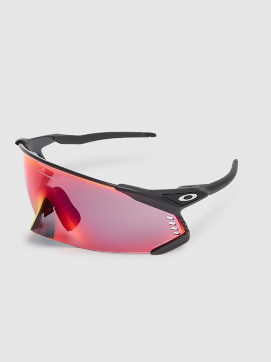 Oakley: Velo Kato sunglasses - Matte Black/Red - men_1 | Luisa Via Roma