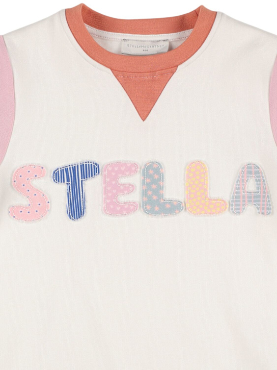 Stella McCartney Kids: Printed cotton sweatshirt - kids-girls_1 | Luisa Via Roma