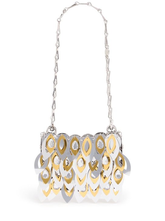 Rabanne: Nano teardrop shoulder bag - women_0 | Luisa Via Roma