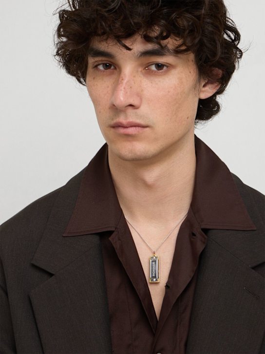 Lemaire: Harmonica necklace - men_1 | Luisa Via Roma