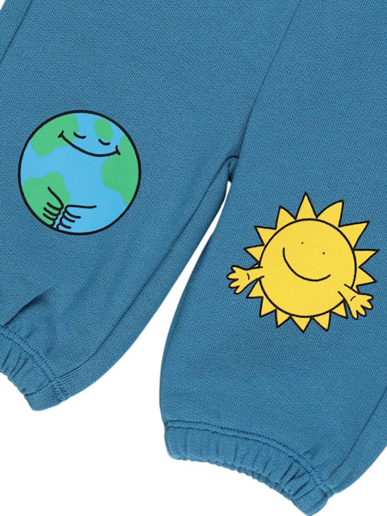 Stella McCartney Kids: Printed cotton jeans - ブルー - kids-boys_1 | Luisa Via Roma