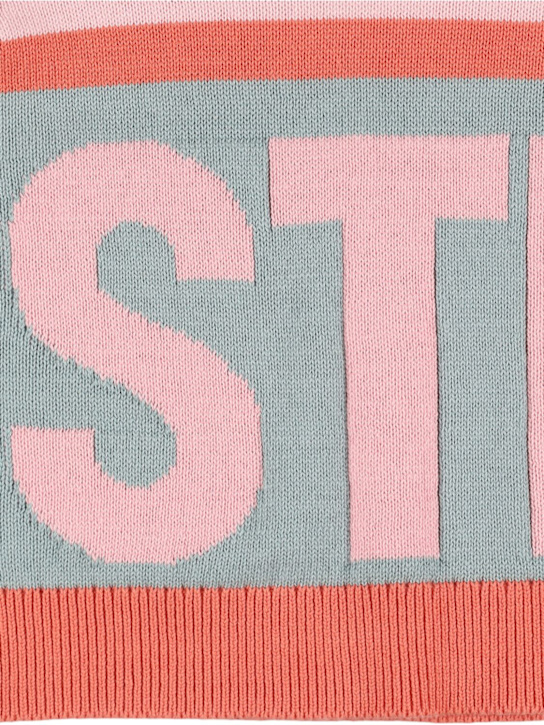 Stella McCartney Kids: Cotton & wool knit sweater - kids-girls_1 | Luisa Via Roma