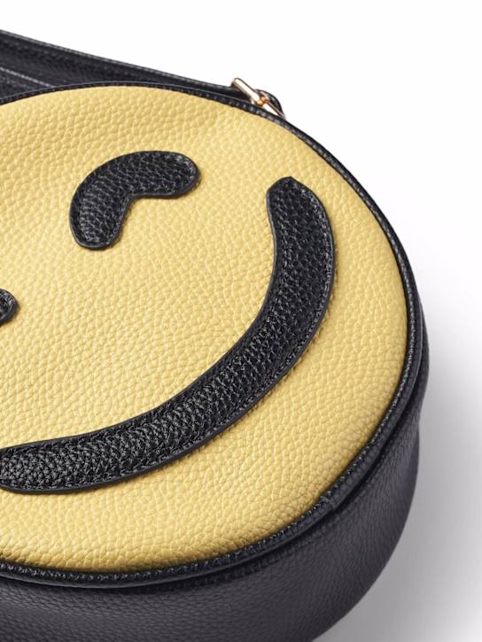 Molo: Smiley shoulder bag - イエロー/ブラック - kids-girls_1 | Luisa Via Roma