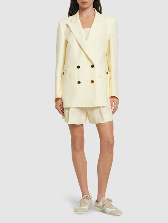 Blazé Milano: Odin Everynight linen blazer - women_1 | Luisa Via Roma