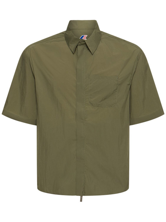 K-Way: Licon shirt - Green Lichen - men_0 | Luisa Via Roma