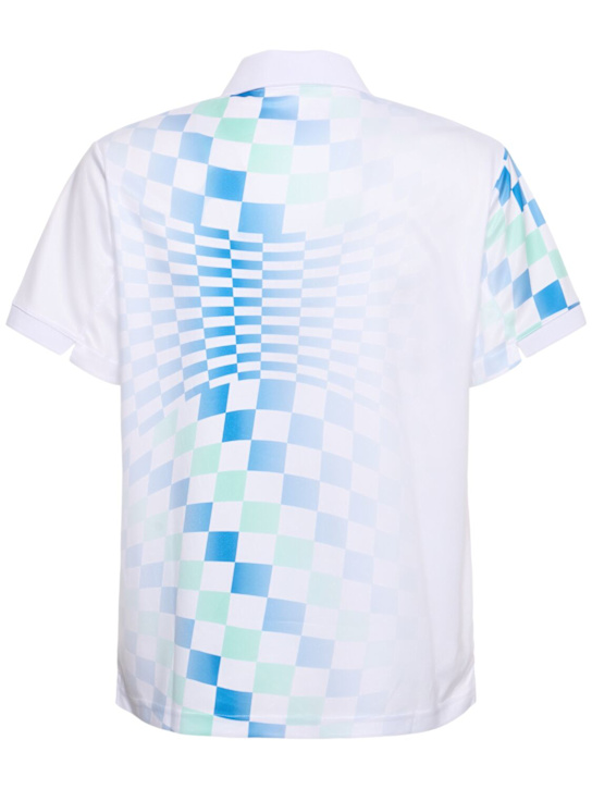 Sergio Tacchini: Luca piqué polo - Brilliant White - men_3 | Luisa Via Roma
