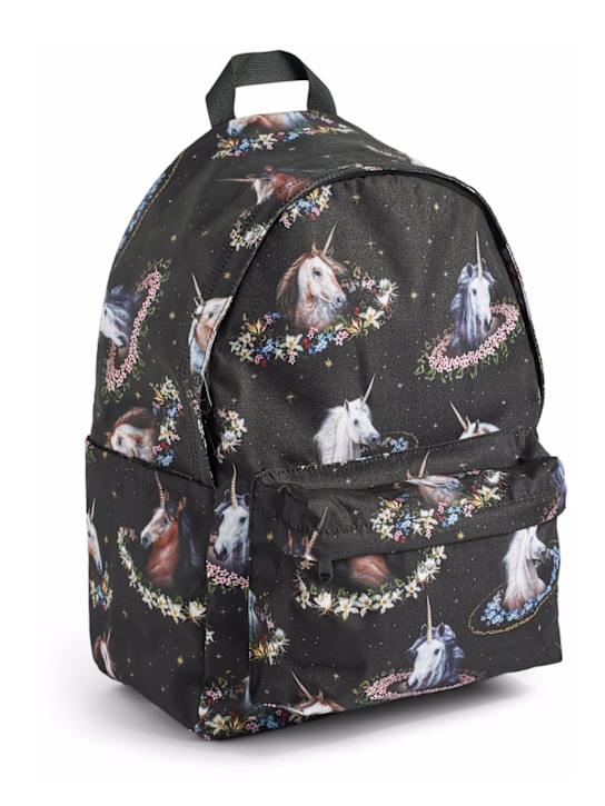 Molo: Unicorn print poly backpack - マルチカラー - kids-girls_0 | Luisa Via Roma