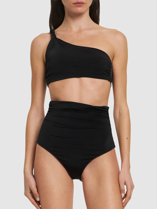 Max Mara: Salli high rise bikini bottoms - women_1 | Luisa Via Roma