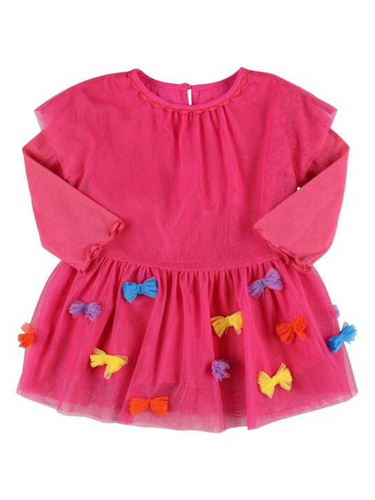 Stella McCartney Kids: Printed tulle dress - kids-girls_0 | Luisa Via Roma